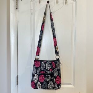 Vera Bradley Hipster Bag Northern Lights Pattern Crossbody Purse